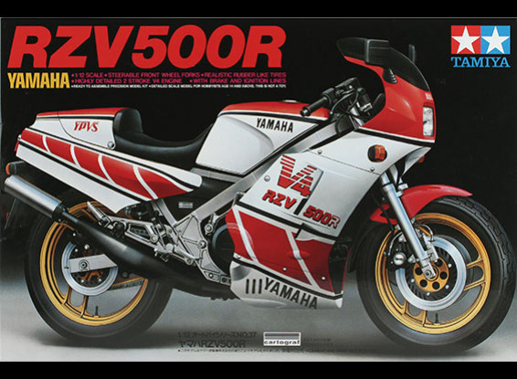 Tamiya 1/12 Yamaha RZV500R (P) Juego de Piezas de plástico