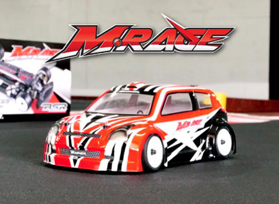 BSR Racing M.RAGE 1/10 4WD M-Chasis (Kit Montado-Un)
