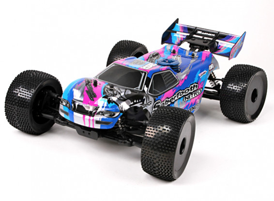Basher SaberTooth 1/8 Escala Nitro Truggy (ARR)