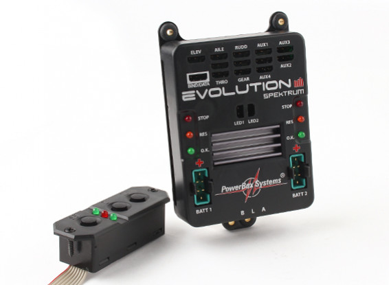PowerBox Evolución Spektrum w / SensorSwitch