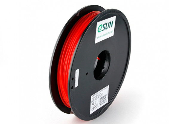 Impresora 3D ESUN 3 mm de filamento rojo PLA 0,5 kg Carrete