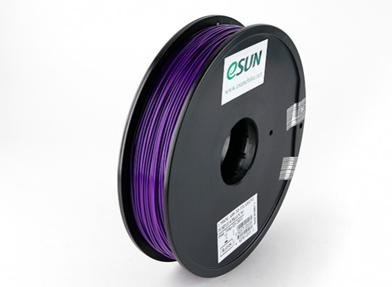 ESUN 3D Filamento impresora púrpura 1,75 mm 0,5 kg ABS Carrete