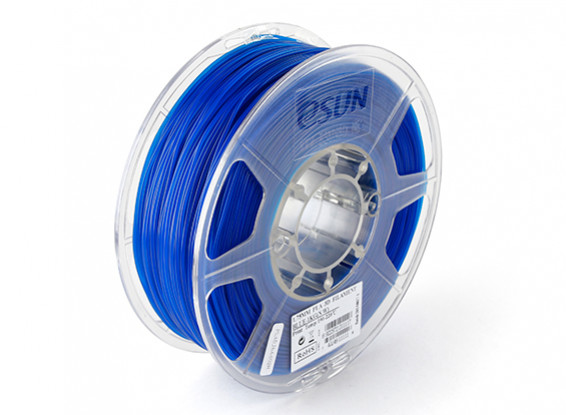 Impresora 3D ESUN Filamento azul 1.75mm PLA 1kg rollo