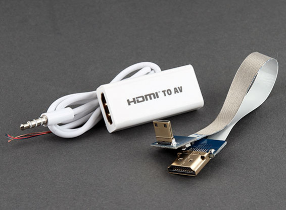 HDMI / Mini HDMI a A / V módulo de conversión (1 Set)