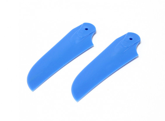 RJX azul de plástico de 85 mm hojas de cola (1 par)