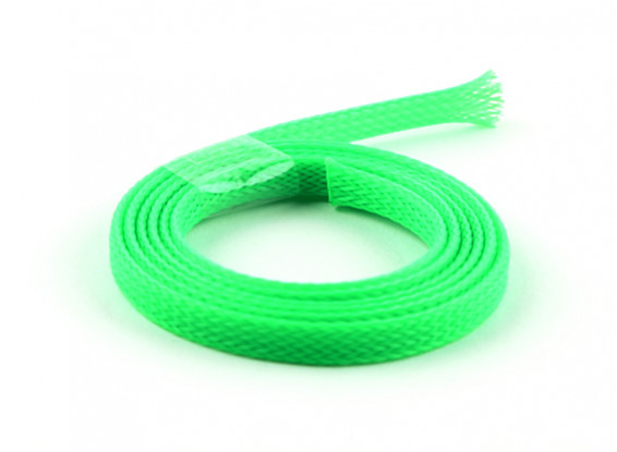 Guardia de alambre de malla verde de neón de 6 mm (1m)