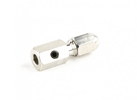 Adaptador de eje Flexi-HobbyKing ™ de acero inoxidable de 5 mm de Marina-3.8mm (5/32 ")
