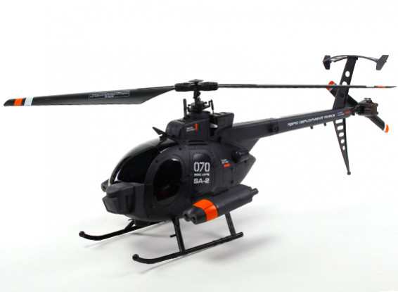 FX070C 2.4GHz 4CH Flybarless RC helicóptero (listo para volar)