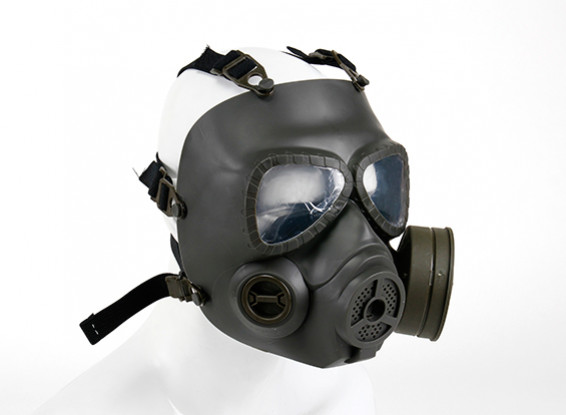 FMA sudor Prevenir ventilador de la niebla de la máscara (de color gris oliva)