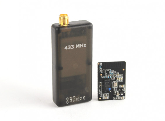 Micro de radio telemetría HKPilot fijado con el PCB integrada Antena 433Mhz