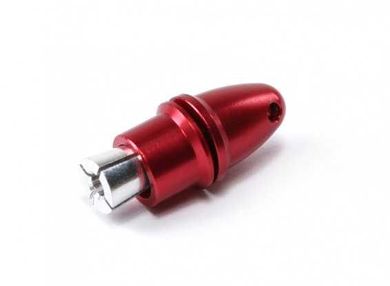 Adaptador de hélice (Collet Tipo) 3mm Rojo