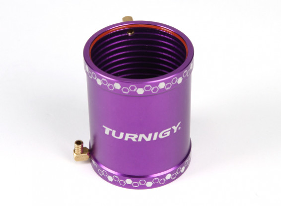Enfriamiento Turnigy XK motor sin escobillas agua de las camisas 5382/53110 53-75mm (púrpura)