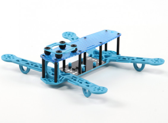 H-250 Clase rey color FPV marco que compite con aviones no tripulados (azul)