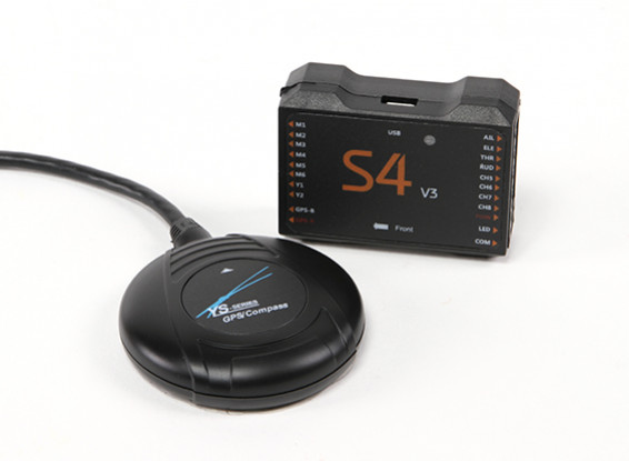 Sistema de Control de Vuelo ZeroUAV YS-S4 piloto automático GPS (V3)