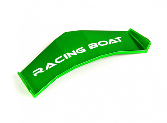 FT009 alta velocidad V-casco del barco que compite 460mm reemplazo del alerón (verde)