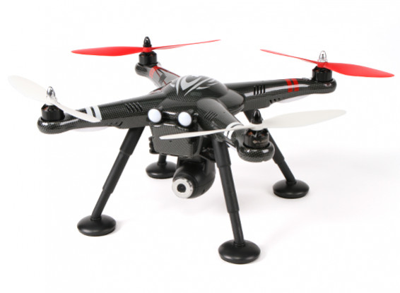 Detectar XK-X380 un modo GPS de 2,4 GHz Quad-Helicóptero w seleccionable Cam / 1080p y eje cardán (RTF) (enchufe de EE.UU.)