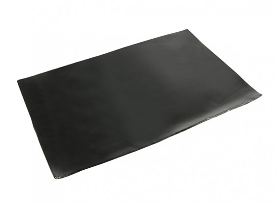 La absorción de vibraciones Hoja 210x145x1.5mm (Negro) con cinta de doble cara de 3M
