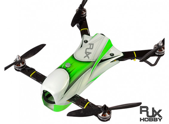 RJX CAOS 330 FPV Racing Quadcopter Combo w / del motor, ESC y del regulador de vuelo (verde)
