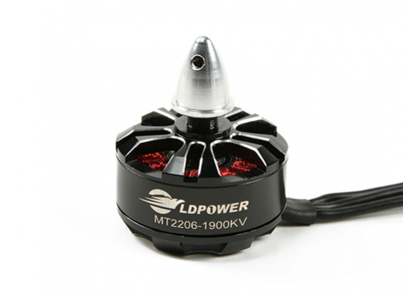 LDPOWER MT2206-1900KV sin escobillas del motor de Multicopter (CW)