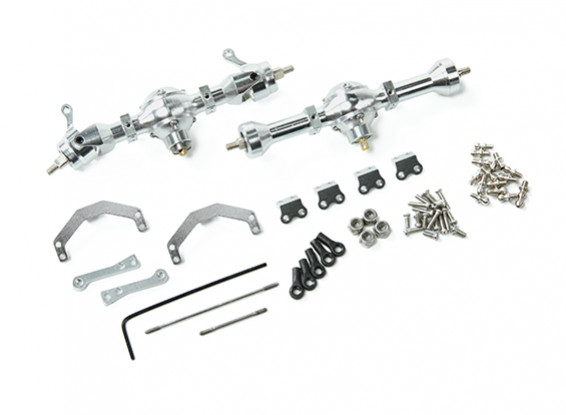 Upgrade/Spare Part MA2-550 55mm Alu. Axle Unit (complete) - OH35P01 1/35 Rock Crawler Series