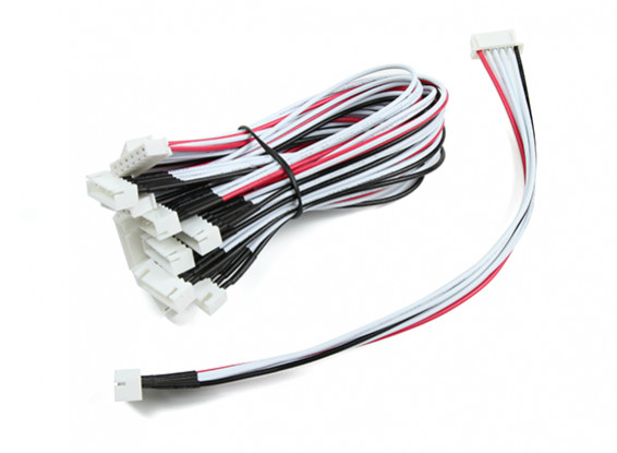 20cm JST-XH 5S Cable de extensión (10pcs / bag)