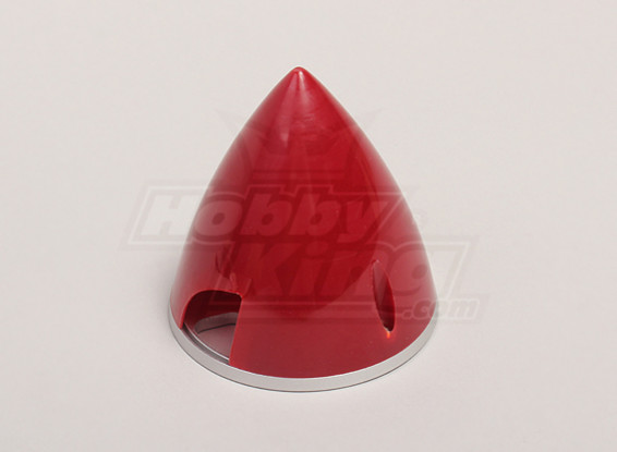 Spinner nylon con aleación de 70 mm Placa Roja