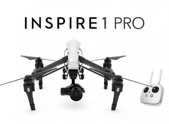 DJI Inspire Pro Edition 1 Quadcopter con la cámara 4K y 3 ejes cardán (RTF)