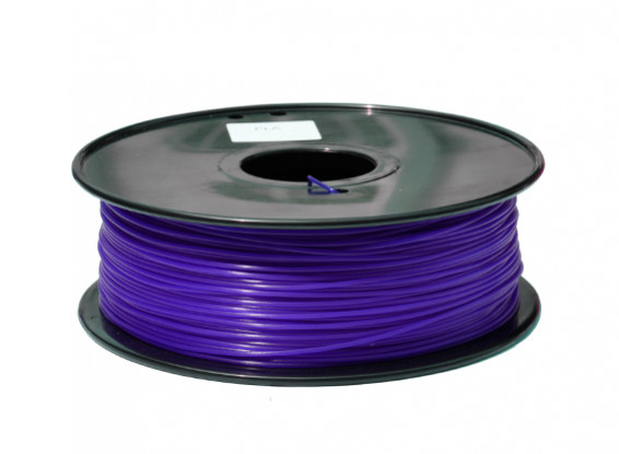 HobbyKing 3D Filamento impresora 1.75mm PLA 1kg Carrete (púrpura oscura)