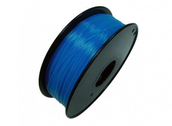 HobbyKing 3D Filamento impresora 1.75mm PLA 1kg Carrete (fluorescente azul)