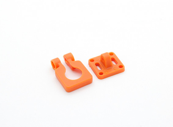 Lente de la cámara DIATONE montaje ajustable para cámaras en miniatura (naranja)