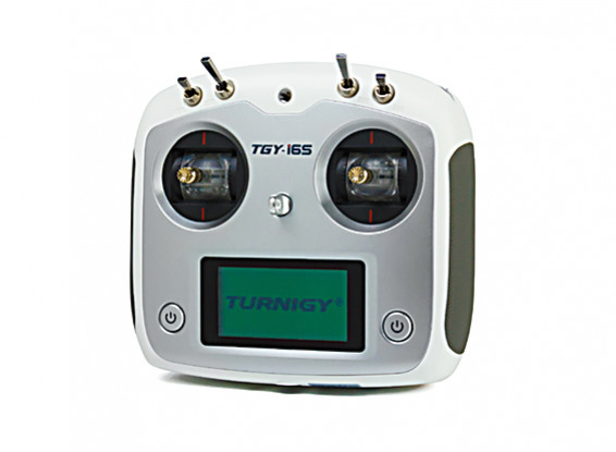 Sistema Turnigy TGY-i6S digital proporcional del control de radio (Modo 1) (Blanco)