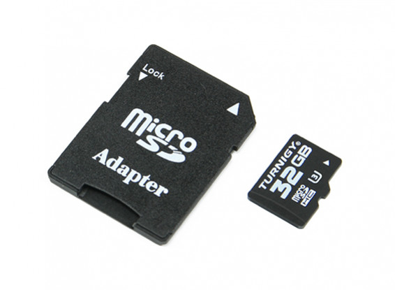 Tarjeta de Turnigy 32 GB de memoria SD Micro U3 (1 unidad)