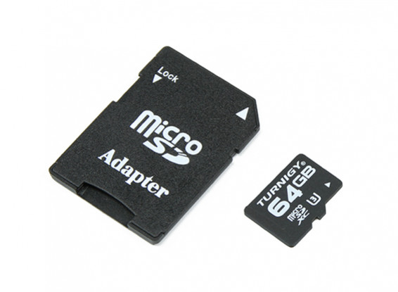 Tarjeta de Turnigy 64 GB de memoria SD Micro U3 (1 unidad)