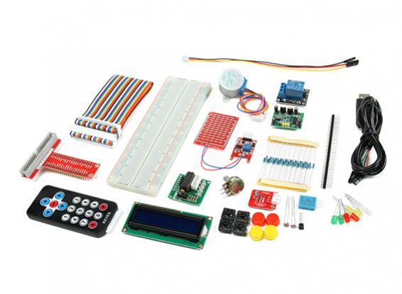 Frambuesa Pi Starter Kit con mando a distancia IR