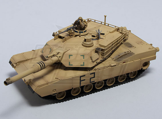 M1A2 Abrams tanque RC RTR w / Tx / sonido / Infrarrojo (desierto)