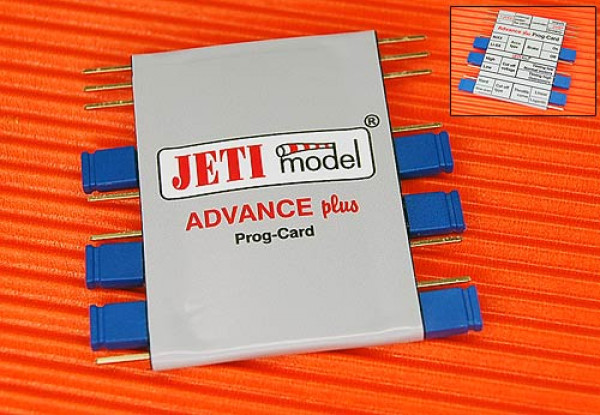Tarjeta de programación Jeti Advance Plus