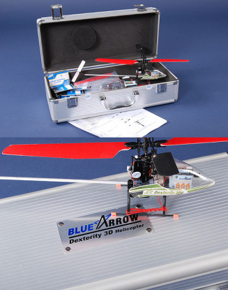 Blue Arrow destreza 3DX V2 35Mhz helicóptero