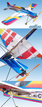 Blue Arrow Champion 3DX Choque Flyer kit (gratis Publica)