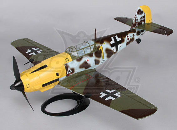 Messerschmitt Bf109E w / Stand 650 mm (PNF)
