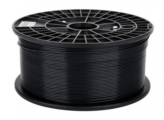 CoLiDo 3D Filamento impresora 1.75mm PLA 1kg Carrete (Negro)