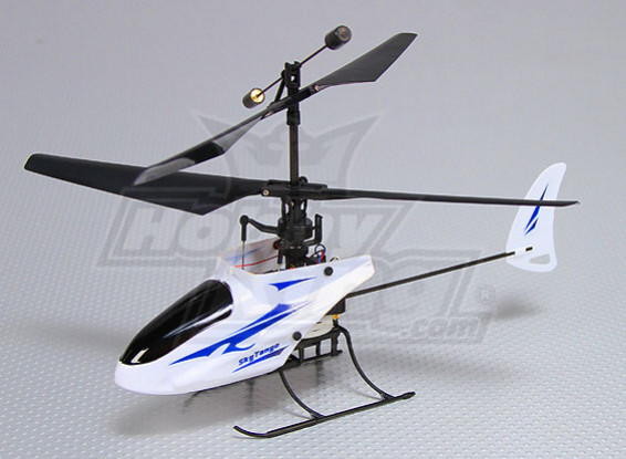 Helicóptero micro-coaxial de 2.4 Ghz de 4 canales (RTF - TX de modo dual)