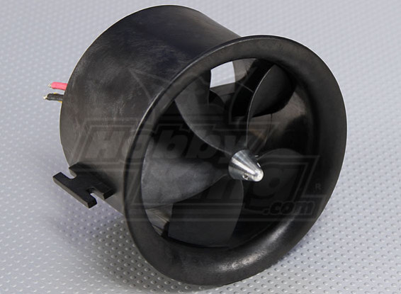 -Esfuerzo de torsión del EDF conductos ventilador de la unidad 5Blade 90mm w / 1600W Motor Outrunner