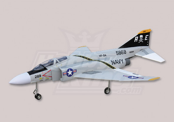 F-4 Phantom Kit EDF Jet w / o del motor y ESC