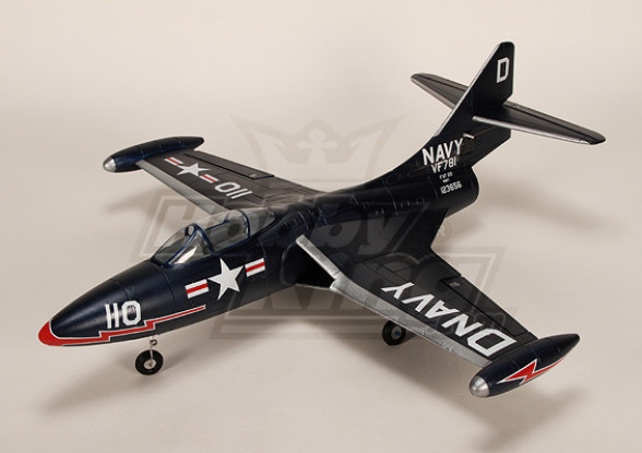 F9F Panther R / C conductos Fan Jet Plug-n-Fly