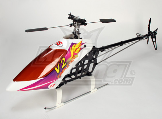 Frenesí 600BD Kit helicóptero V2 EP 3D (transmisión por correa)