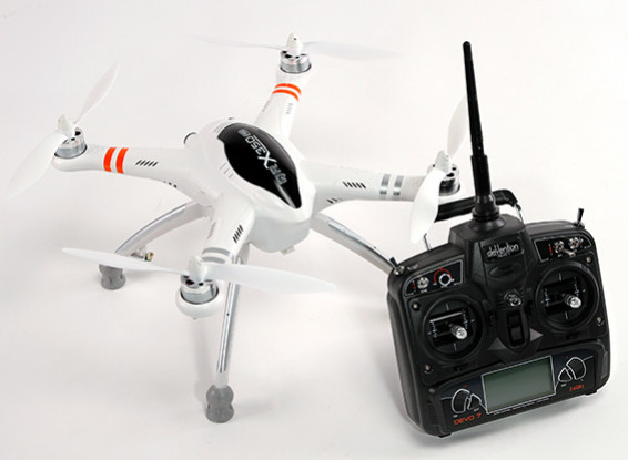 Walkera QR X350 PRO GPS FPV RC Quadcopter DEVO 7 (Modo 1) (listo para volar)