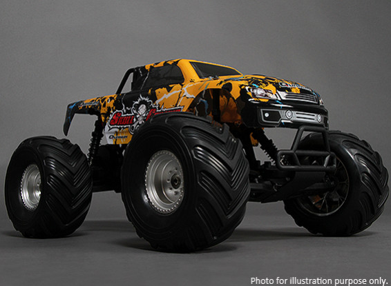 SCRATCH / DENT - 1/10 Skull Crusher Quanum 2WD Monster Truck sin escobillas (RTR) (Reino Unido Almacén)