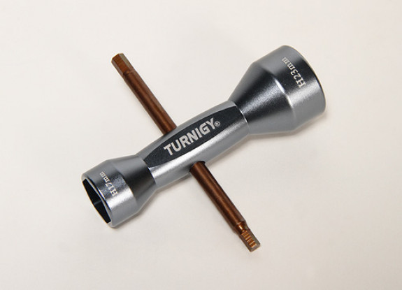 Turnigy Volante multifunción Llave de tuercas (17mm / 23mm)