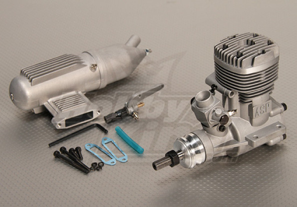 ASP S61A de dos tiempos Motor del resplandor de la válvula w / Remoto SA aguja