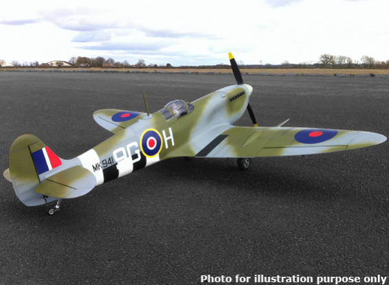 Spitfire Mk IX 50cc compuesta 2250mm Gas (ARF)